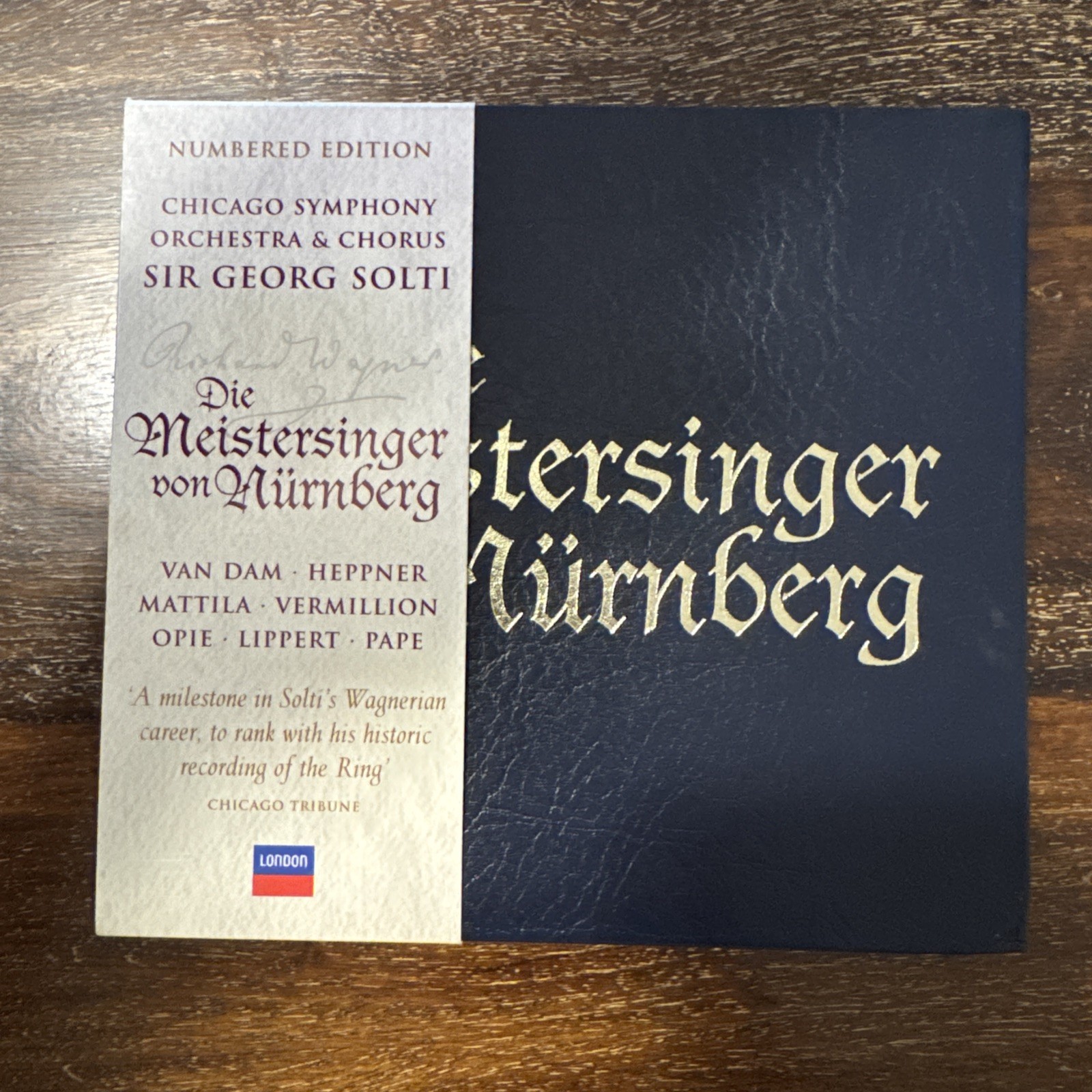 Die Meistersinger Von Nurnberg Rare Limited Edition Numbered 2 Cd Set Die Meistersinger Von Nurnberg Rare Limited Edition Numbered 2 Cd Set