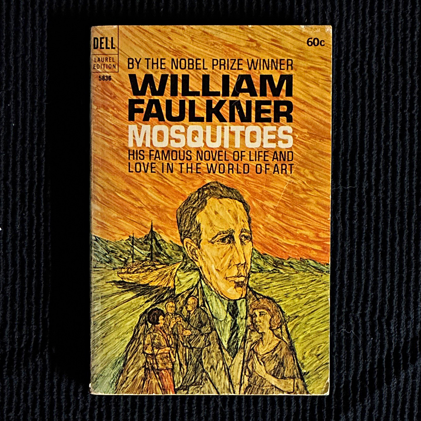 Mosquitoes by William Faulkner Vintage Paperback 1965 Dell/Laurel First Ed Mosquitoes by William Faulkner Vintage Paperback 1965 Dell/Laurel First Ed