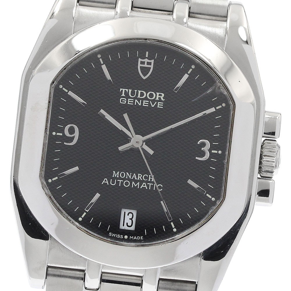 TUDOR Monarch 33100 Date black Dial Automatic Men\'s Watch_922751