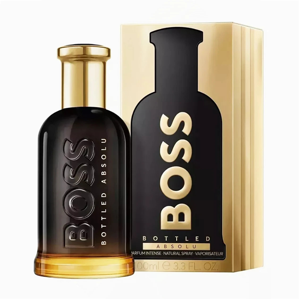 HUGO BOSS Bottled Absolu Parfum Intense 3.3 OZ / 100ML Sealed New In Box HUGO BOSS Bottled Absolu Parfum Intense 3.3 OZ / 100ML Sealed New In Box