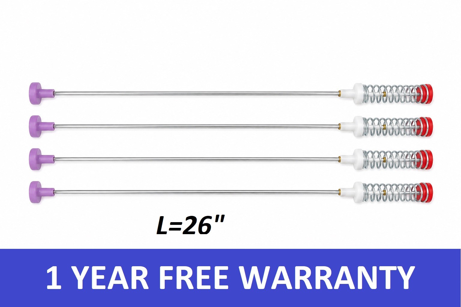 4 Pcs OEM Washer Rod For Samsung DC97-16350U AP6884450 PS12720841  26