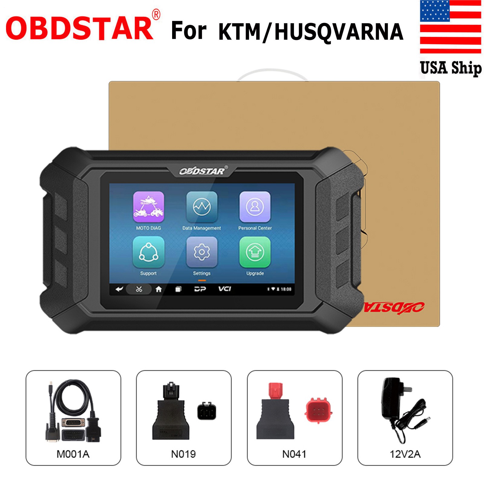 OBDSTAR iScan for KTM&HUSQVARNA Motorcycle Diagnostic Scanner Read/Clear Code