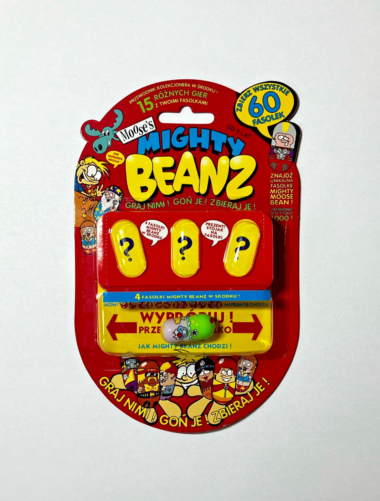 10x Mighty Beanz Series 1 – Factory Sealed Pack – Rare Collectible