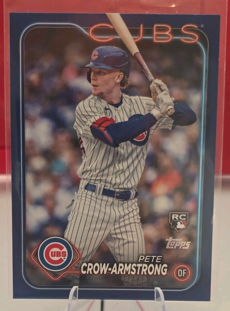 2024 Topps Series 2 - Pete Crow-Armstrong #407 Royal Blue (RC) Color Match