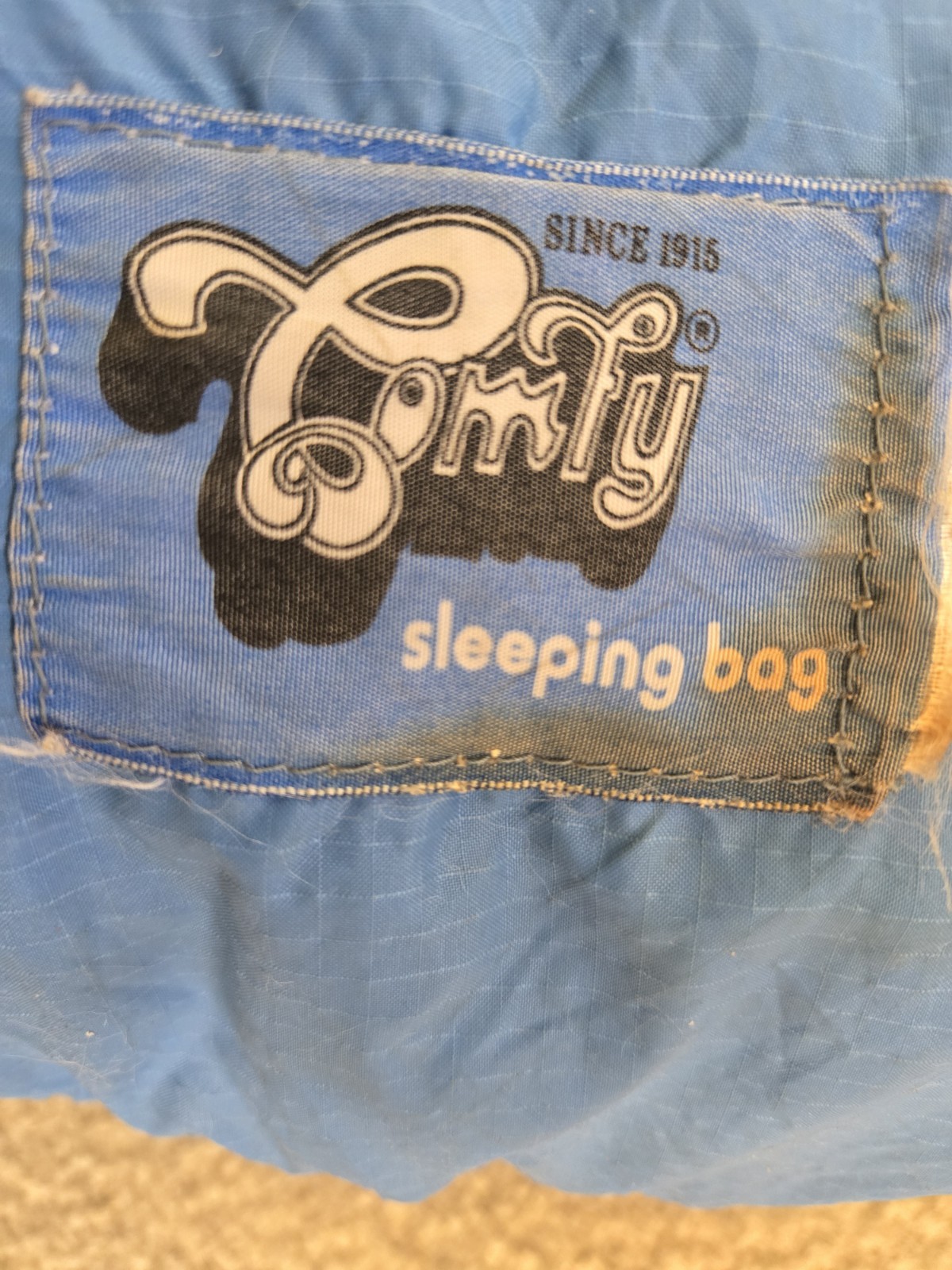 Vintage Comfy Goose Down Filled Sleeping Bags (2 Avail) Seattle Quilt MFG Co.