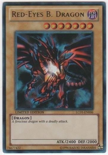 Red-Eyes B. Dragon - LC01-EN006 - Ultra Rare - Limited Edition Near Mint