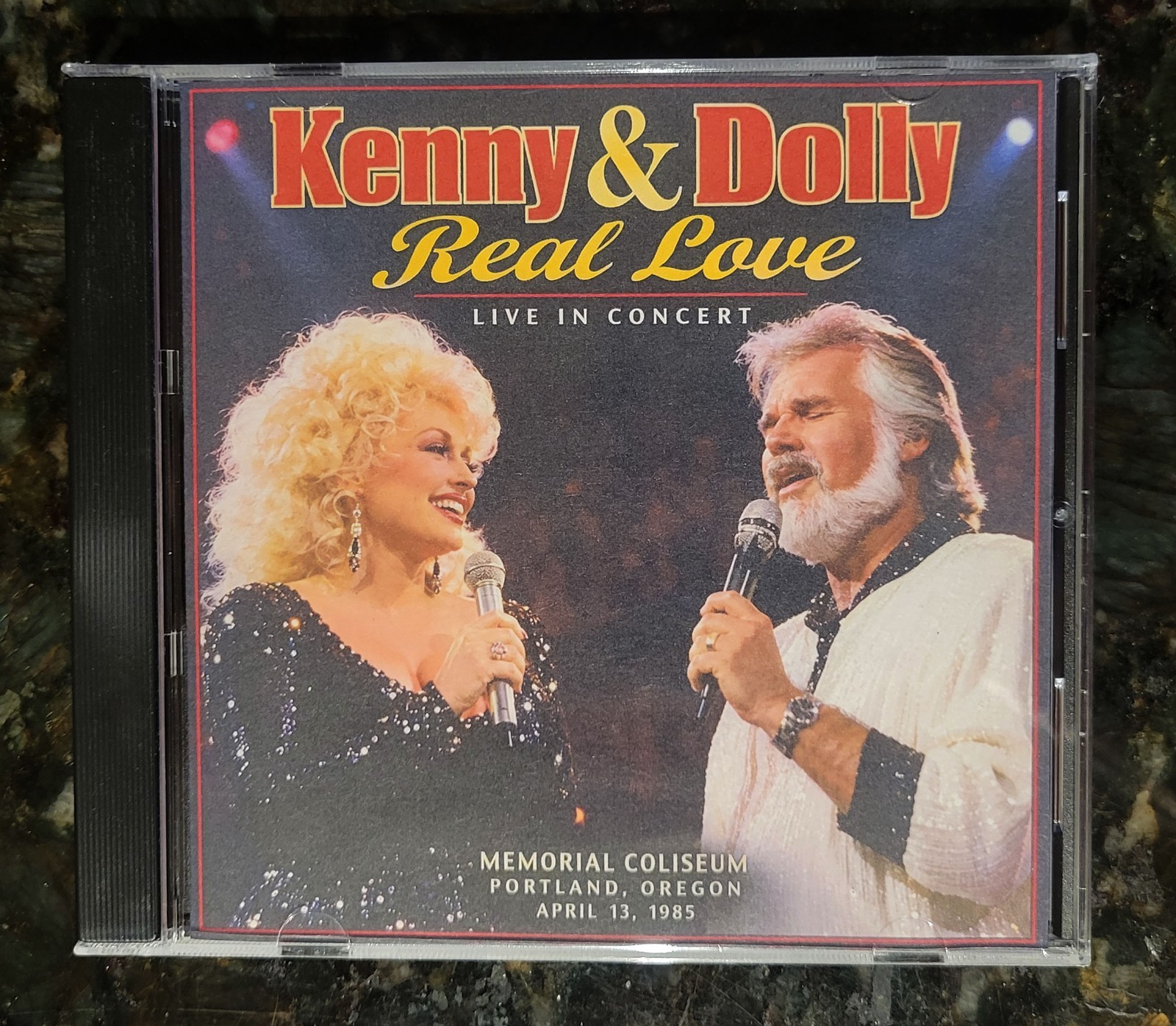 Dolly Parton Kenny Rogers 1985 Real Love Memorial Colisum CD Dolly Parton Kenny Rogers 1985 Real Love Memorial Colisum CD