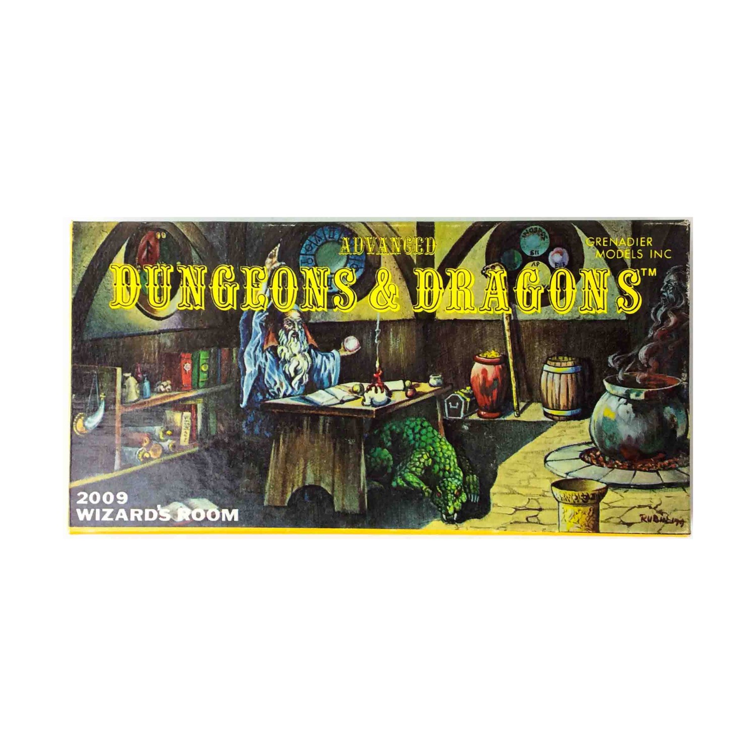 Grenadier AD&D Mini Wizard\'s Room VG/VG+ Grenadier AD&D Mini Wizard\'s Room VG/VG+