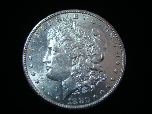 1880-S Morgan Silver Dollar Brilliant Uncirculated 11008