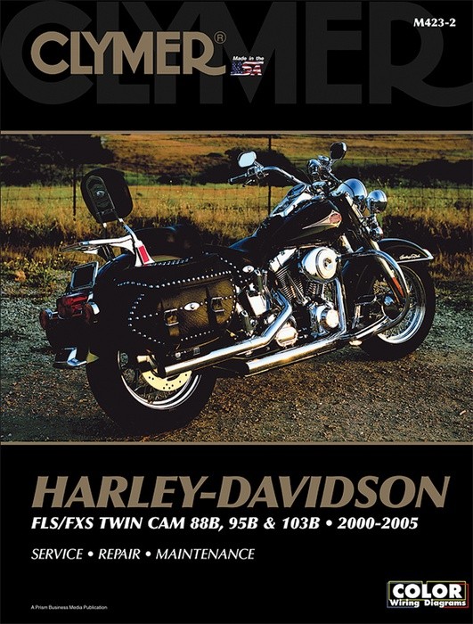 Clymer Shop Repair Manual #M423-2 Harley Davidson FatBoy/Softail