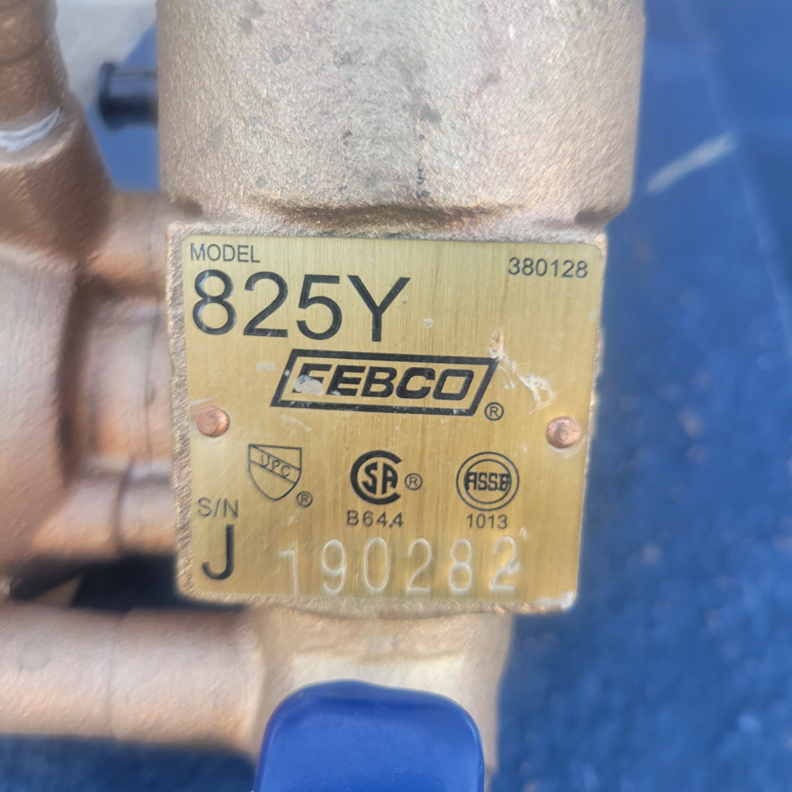 Febco 825Y Febco 825Y