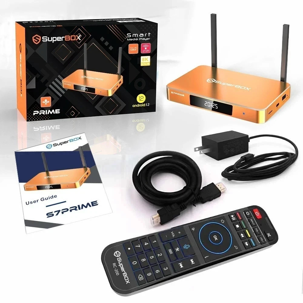 Limited Edition Superbox S7 Prime.  Authorized USA Seller