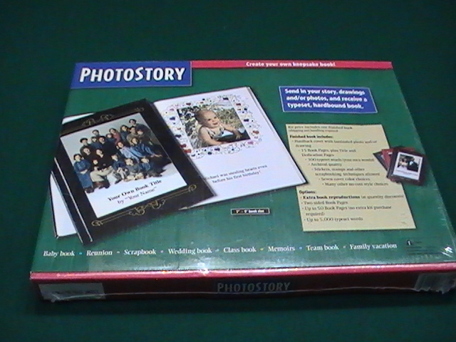 New Sealed Chimeric PhotoStory Kit -Create Your Own Keepsake Hardcover Book New Sealed Chimeric PhotoStory Kit -Create Your Own Keepsake Hardcover Book