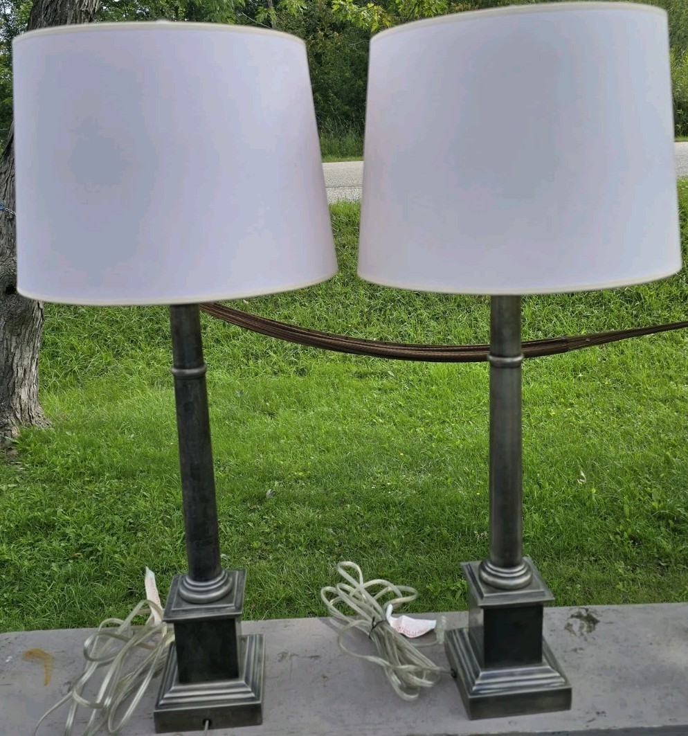 set of two Visual Comfort &co Signature Josephine Buffet Table Lamps