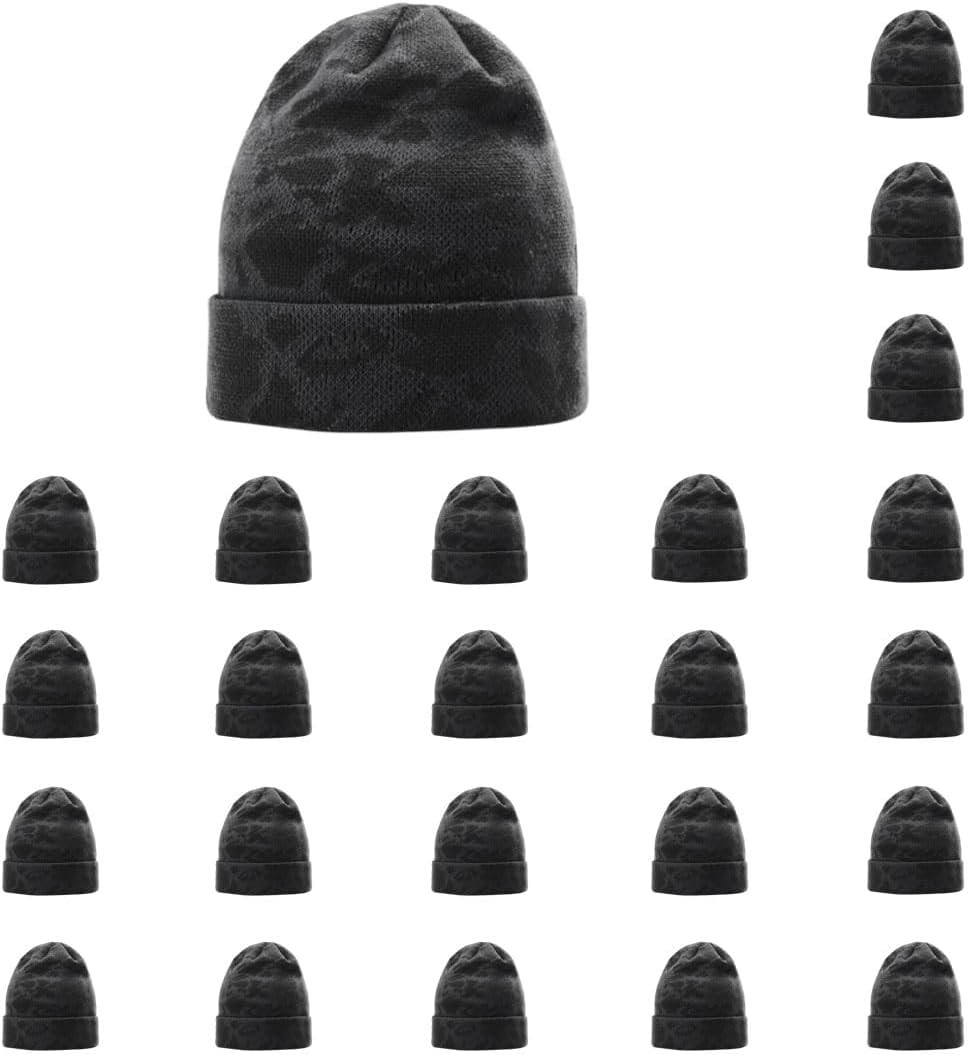 Richardson 126 Duck Camo Double-Layer Winter Beanie | Polyester Knit Cap