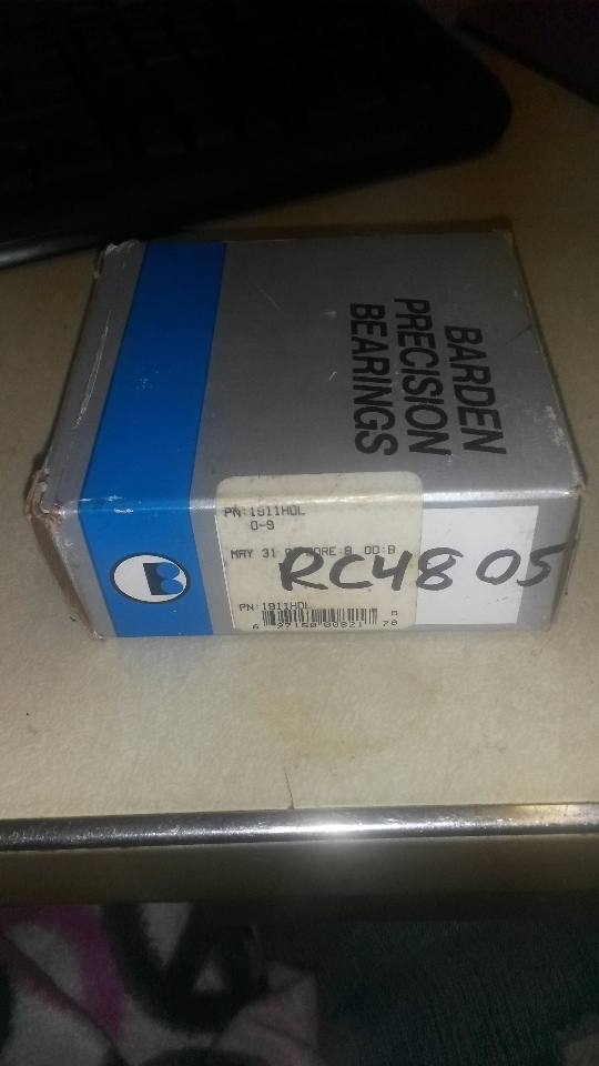 1911HDL BARDEN New Angular Contact Ball Bearing