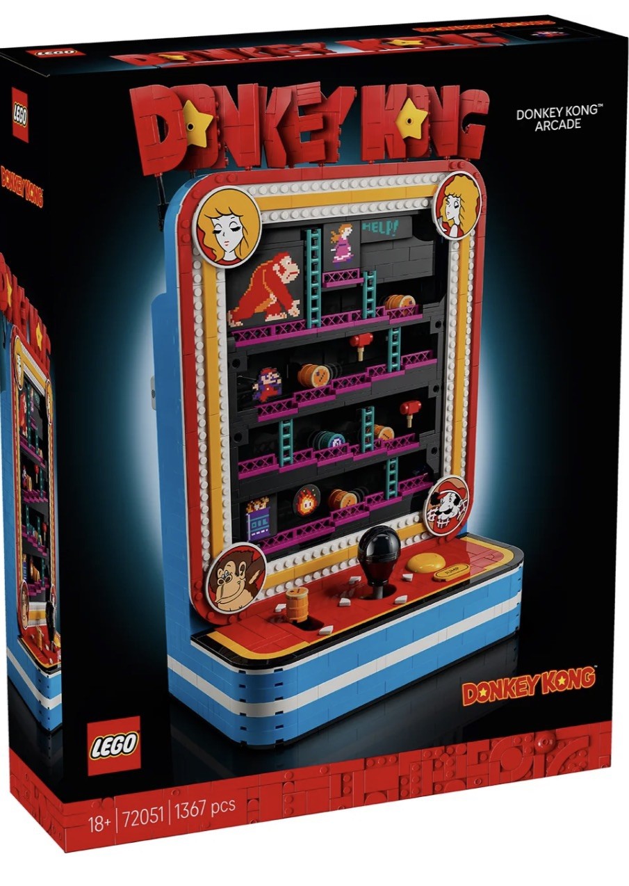 Lego 72051 Donkey Kong Arcade NEW Sealed 100% Authentic IN HAND READY TO SHIP