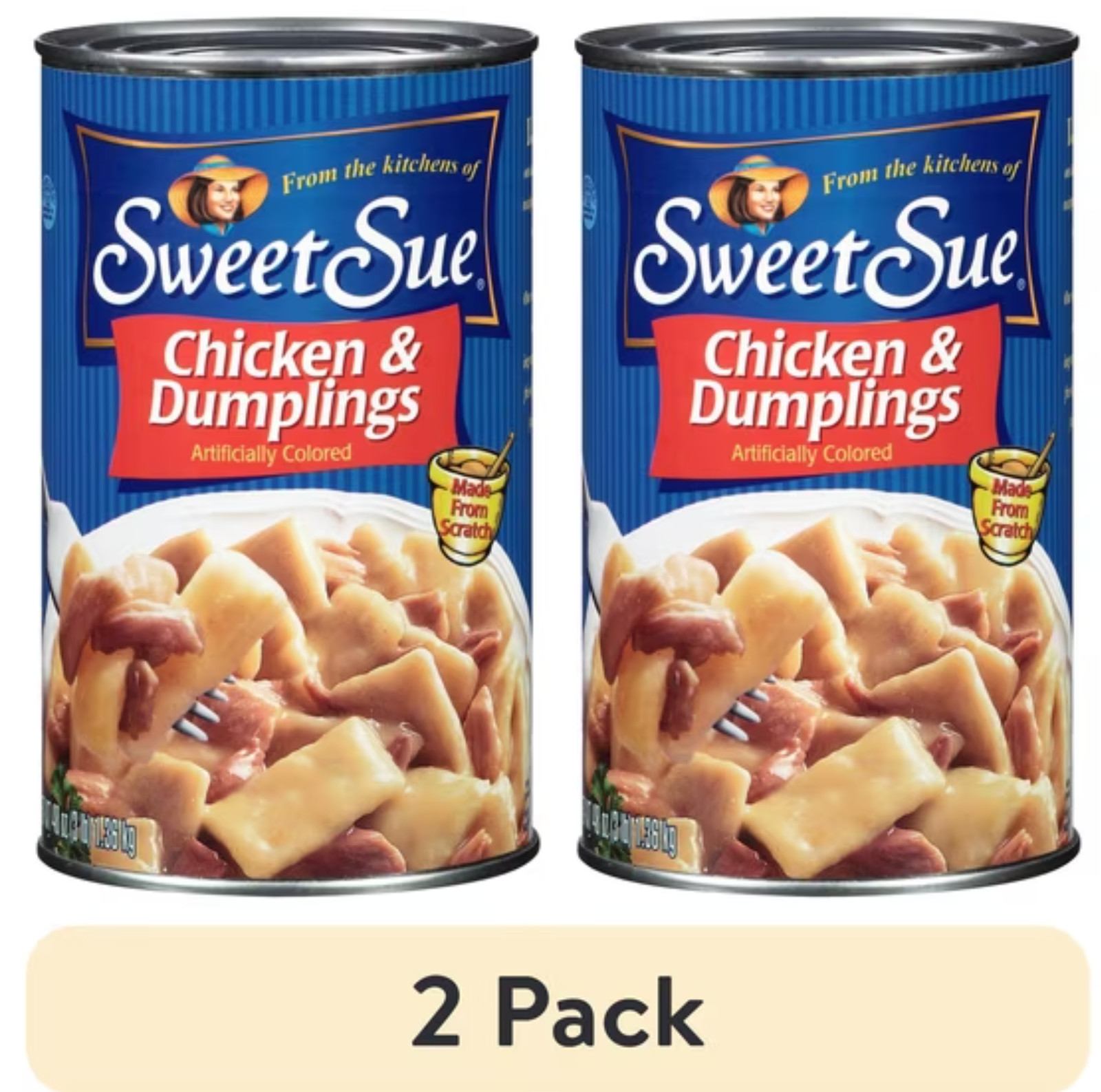 (2 pack) Sweet Sue Chicken and Dumplings, 48 oz