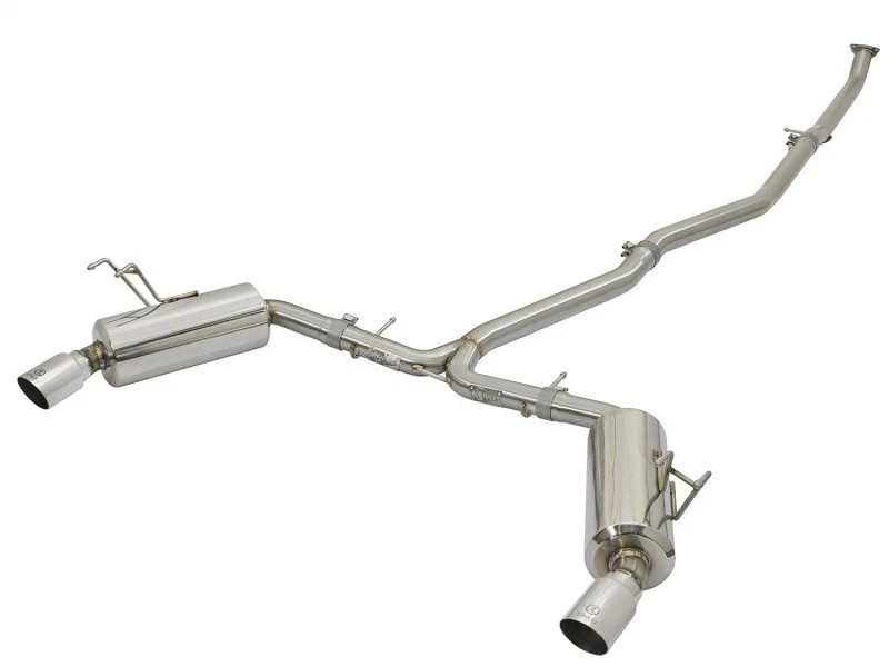 aFe 49-36615-P for Takeda 16-17 Honda Civic I4-1.5L (t) 2.25-2.5in 304 SS CB