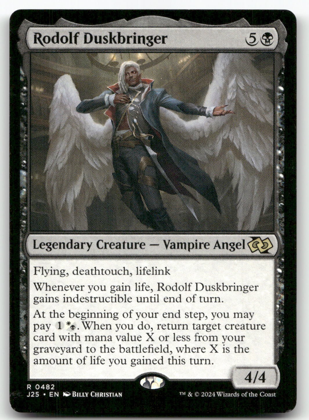 Rodolf Duskbringer #482 (NM) Foundations Jumpstart J25 Magic MTG