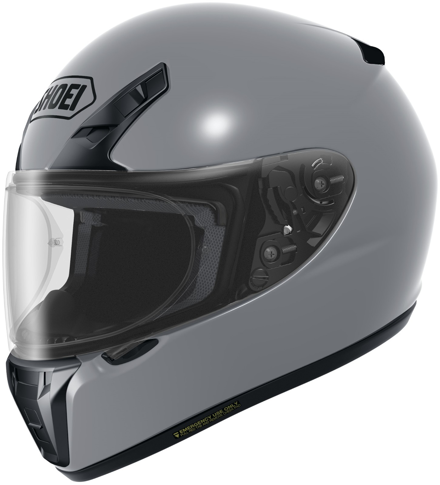 Shoei Adult's RF-SR Motorcycle Helmet Basalt Grey Size Large - 0107-0147-06