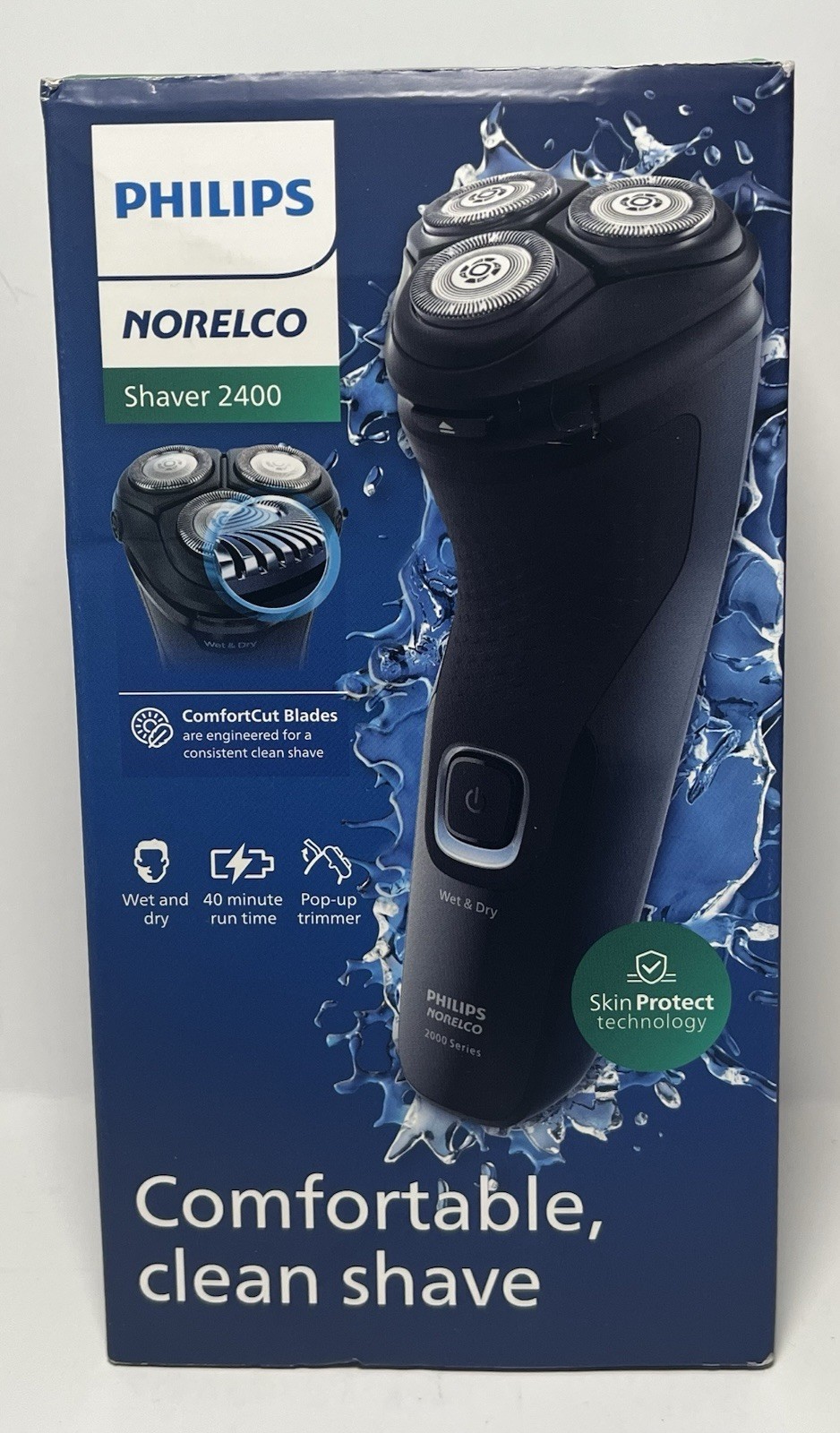 Philips Norelco Shaver 2400 X3001/90 - Black NEW SEALED Philips Norelco Shaver 2400 X3001/90 - Black NEW SEALED