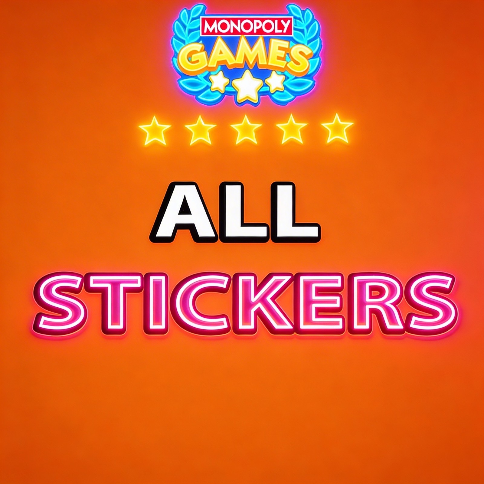 Monopoly Go Stickers  | GOLD CHEAPEST PRICES PARTNERS