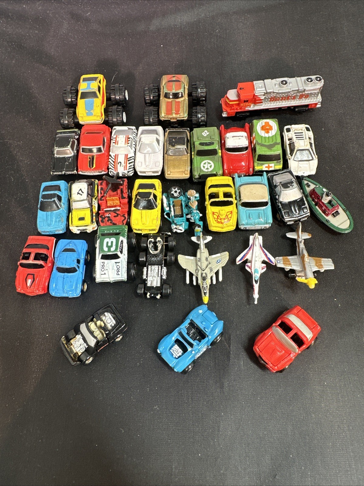 Galoob Vintage Micro Machines Trucks Cars Vehicles Lot Of 31