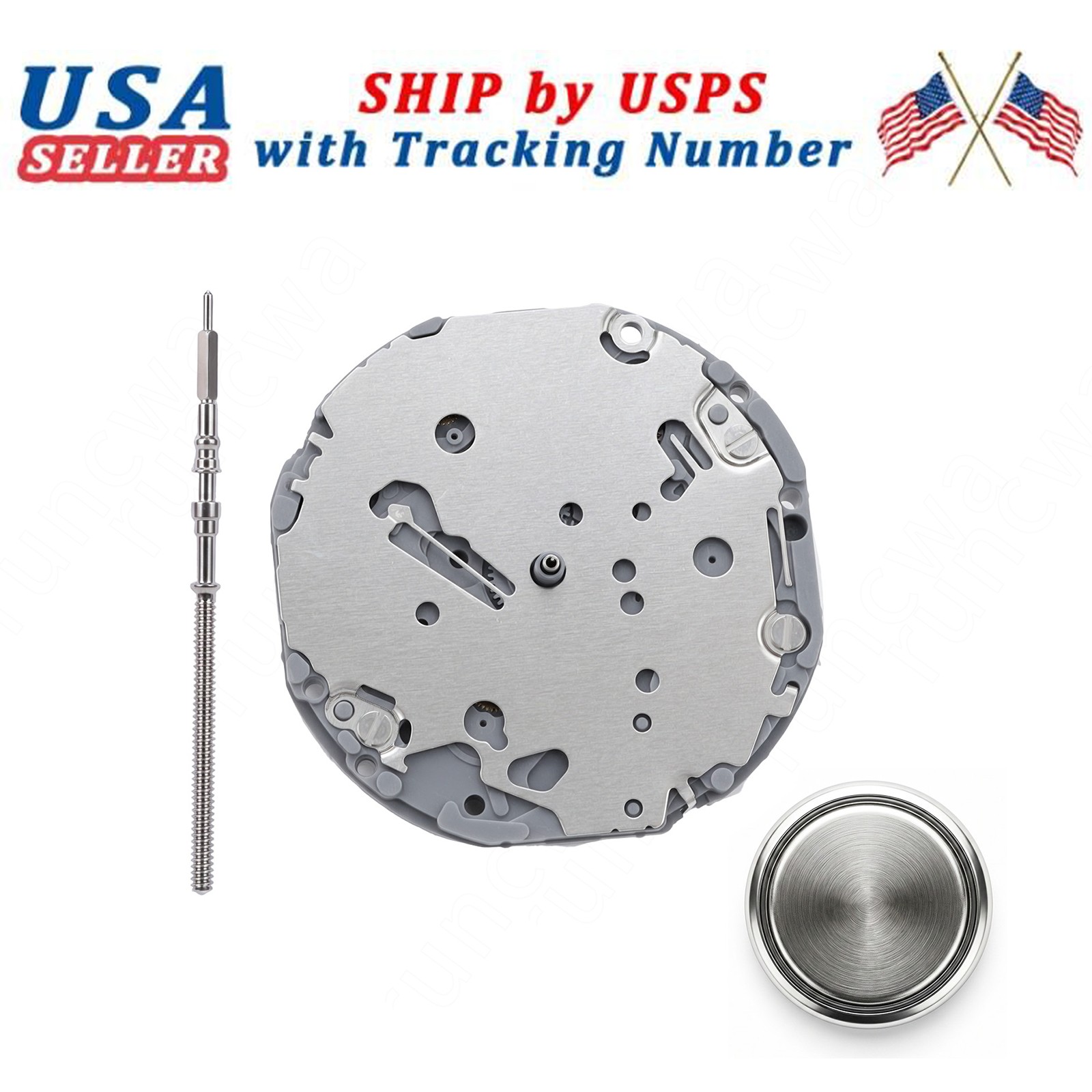 1 / 2PCS VH31 MOVEMENT For Seiko TMI VH31 VH31A VH31B Quartz Movement Japan NEW