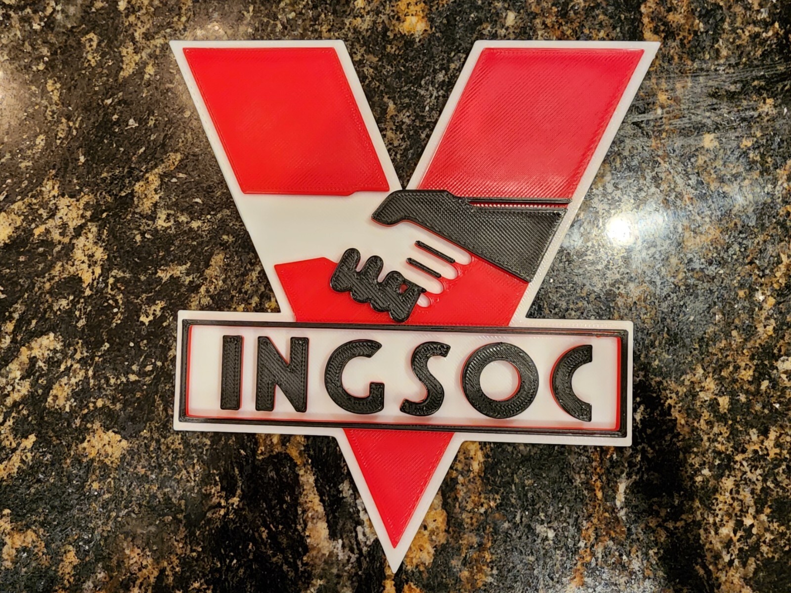 George Orwell's 1984 Ingsoc Display George Orwell's 1984 Ingsoc Display