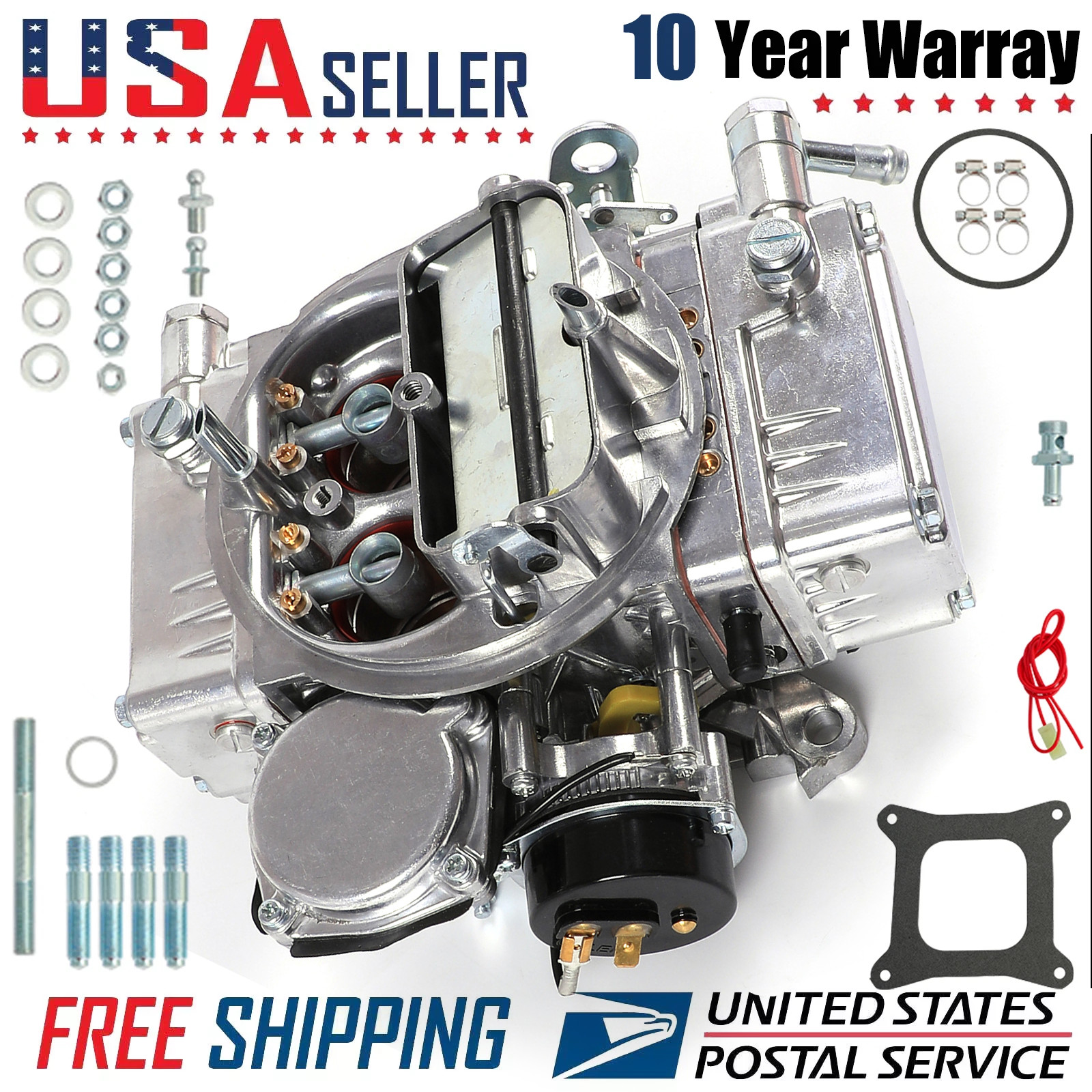 4 Barrel Carburetor for Holley 4160 Street Warrior Performance 600 CFM 0-80457S 4 Barrel Carburetor for Holley 4160 Street Warrior Performance 600 CFM 0-80457S