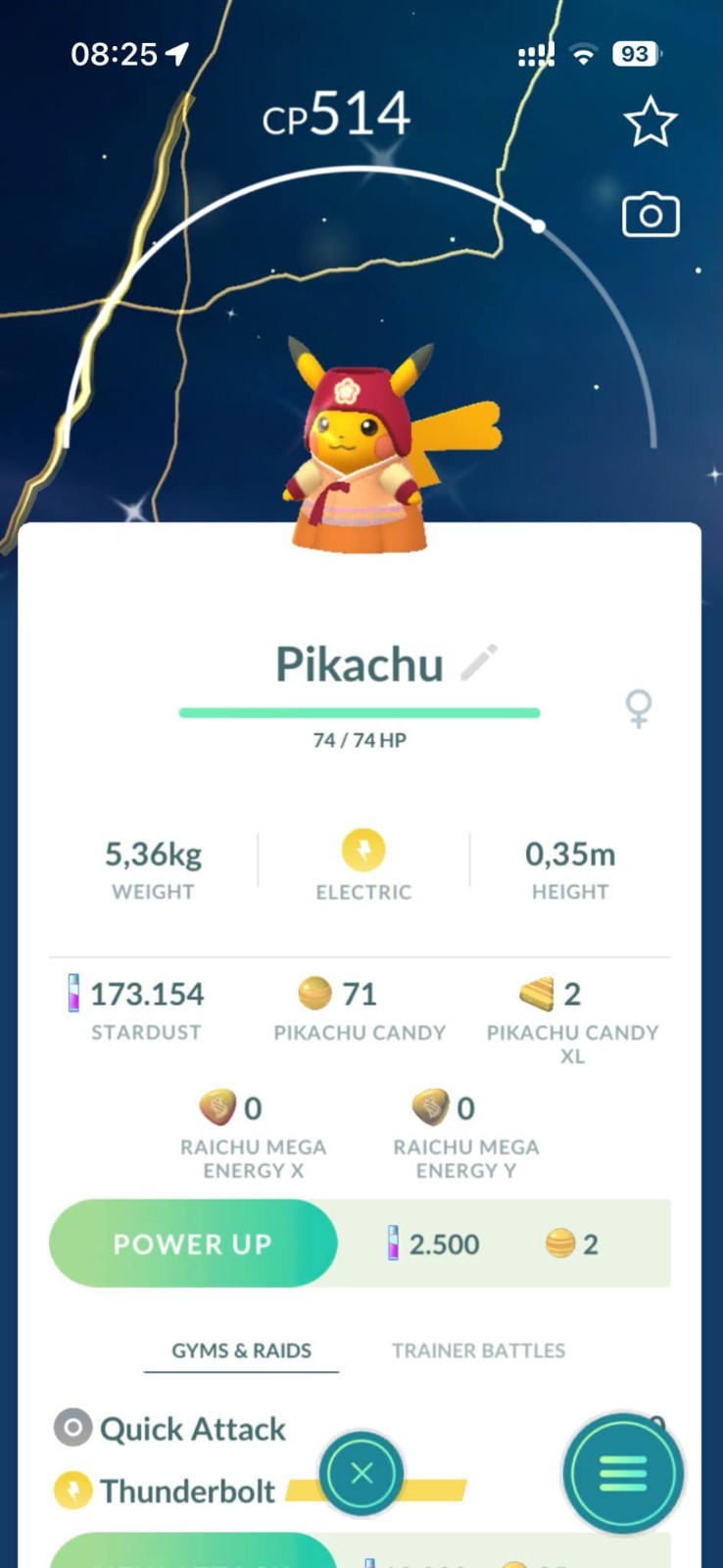 Pokémon Go✨ Shiny Pikachu in orange Hanbok Female - Autumn Picnic - PTC / ✨Trade Pokémon Go✨ Shiny Pikachu in orange Hanbok Female - Autumn Picnic - PTC / ✨Trade