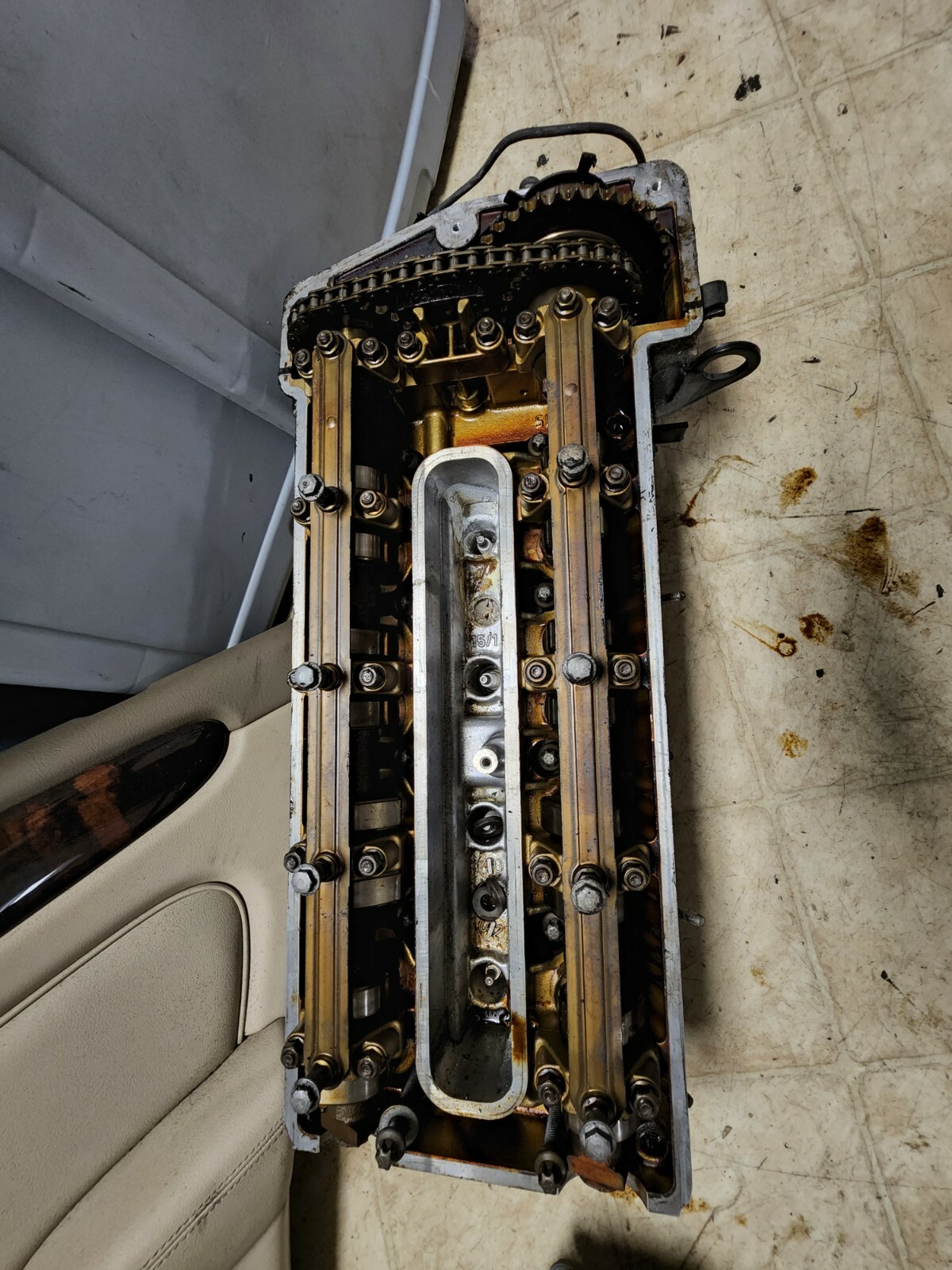 2001-02-03-04-2005-2006 BMW X5 E53 RIGHT PASSENGER CYLINDER HEAD WITH CAMSHAFTS