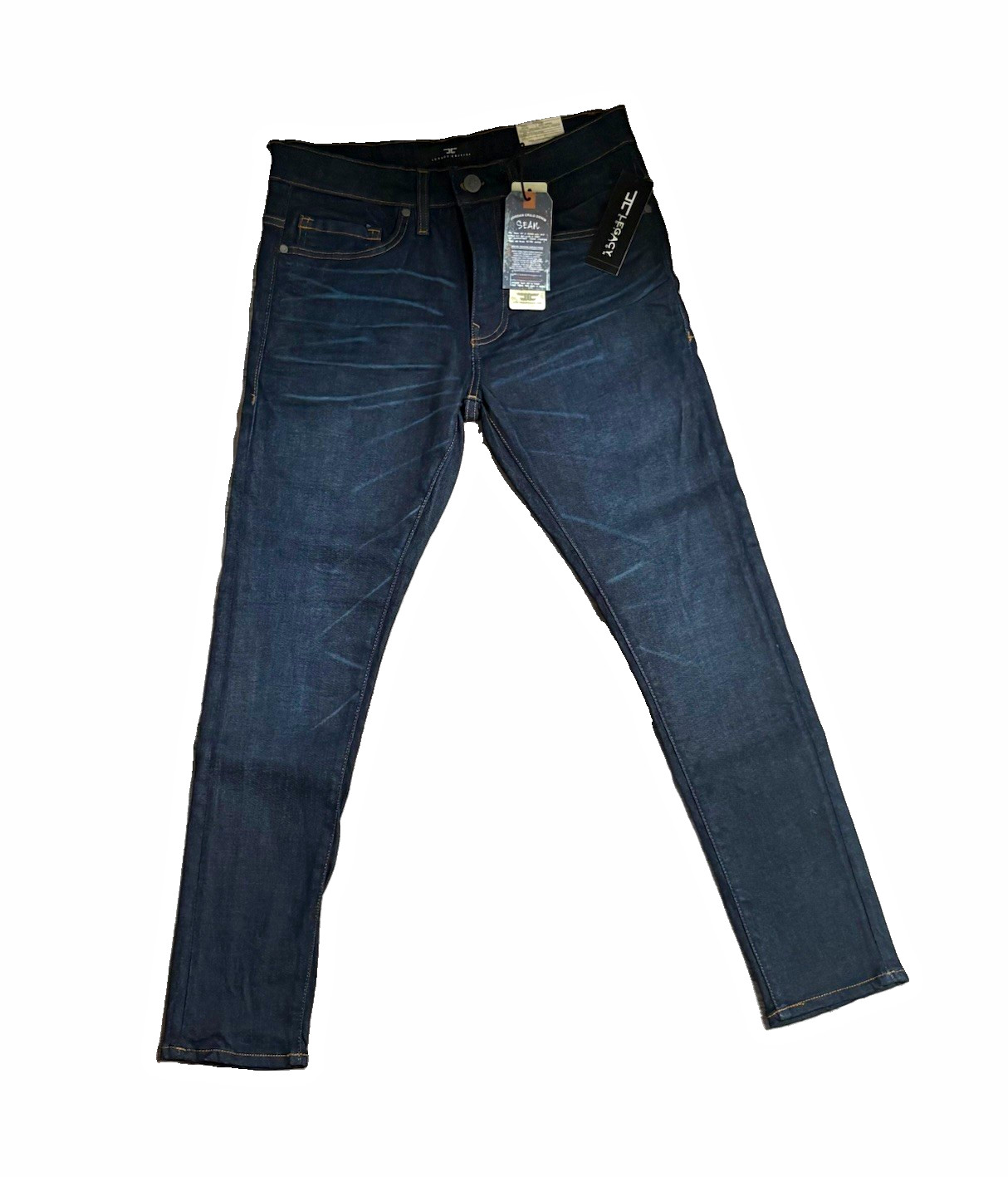 Jordan Craig Legacy Edition Men’s Dark Wash Stretch Slim Denim Jeans Size 32x30 Jordan Craig Legacy Edition Men’s Dark Wash Stretch Slim Denim Jeans Size 32x30