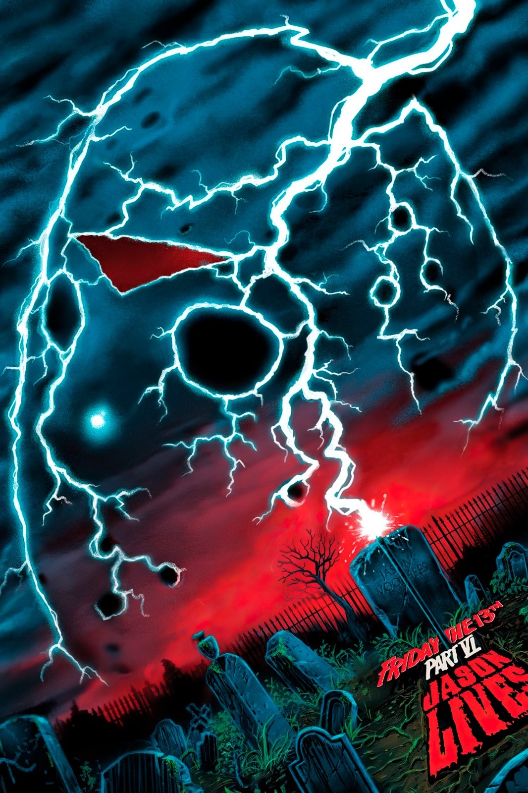Friday the 13th 6 - Jason Lives Movie Poster 11x17 