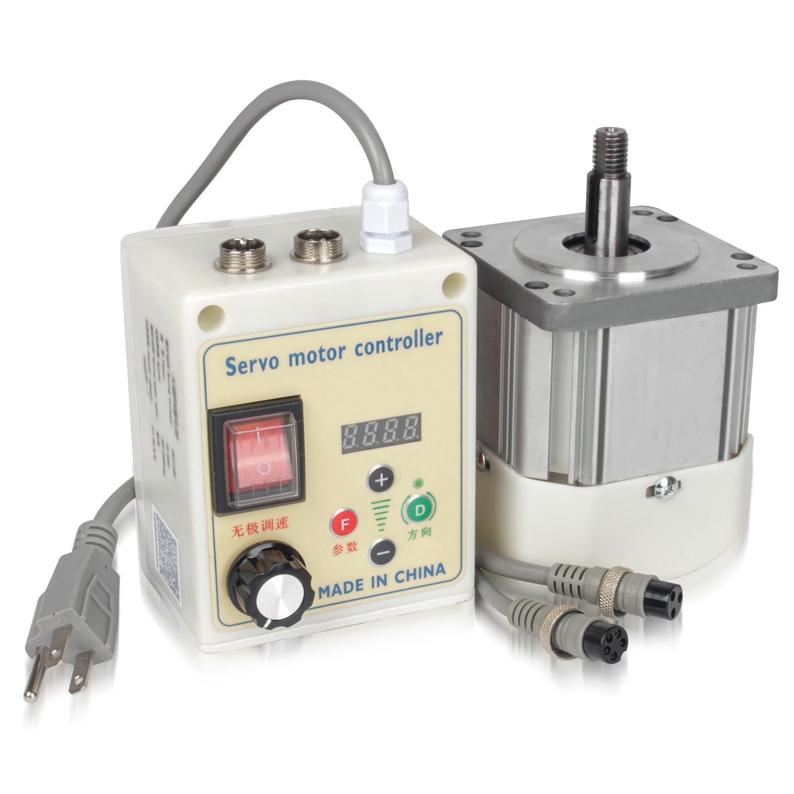 〖US〗2.2KW 1.5KW 1.1KW 550W 750W 110V AC Brushless Servo Motor CNC Controller Kit