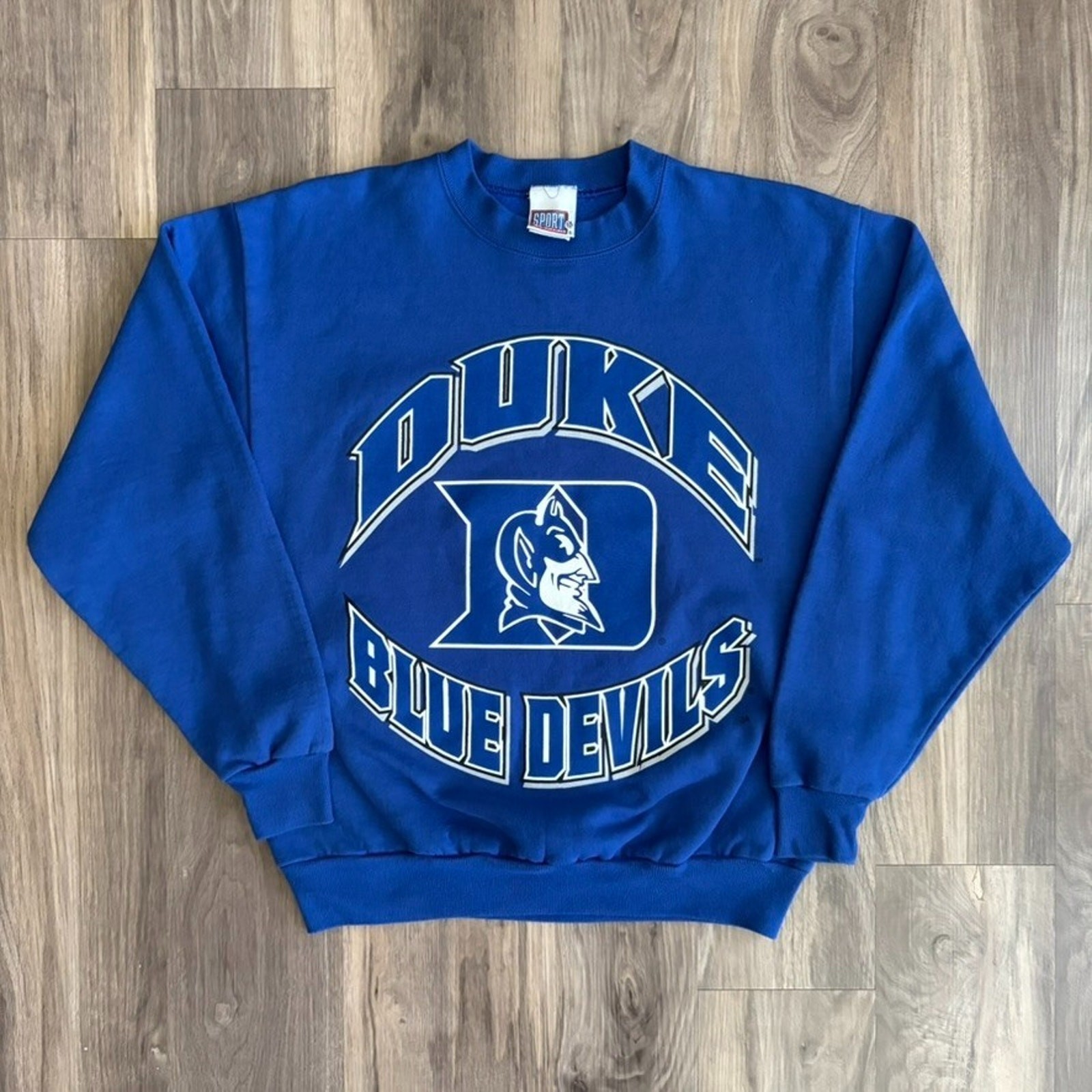 Vintage Duke University Blue Devils Sweatshirt Men's Size M 1990s NCAA Vintage Duke University Blue Devils Sweatshirt Men's Size M 1990s NCAA