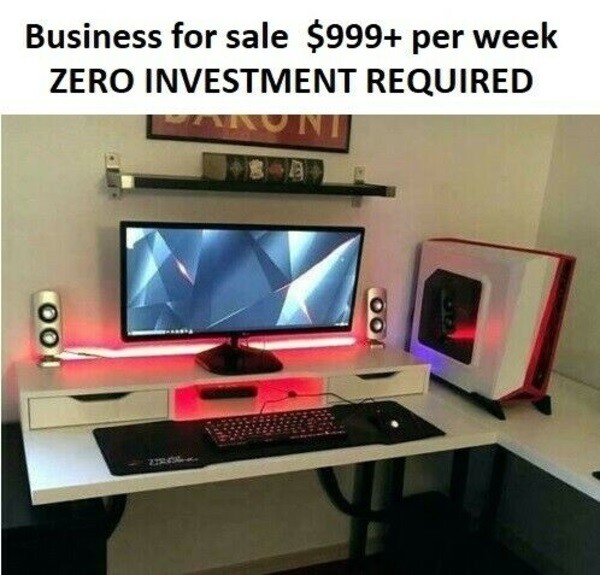 Business for sale Up to $999+ per week ZERO INVESTMENT REQUIRED