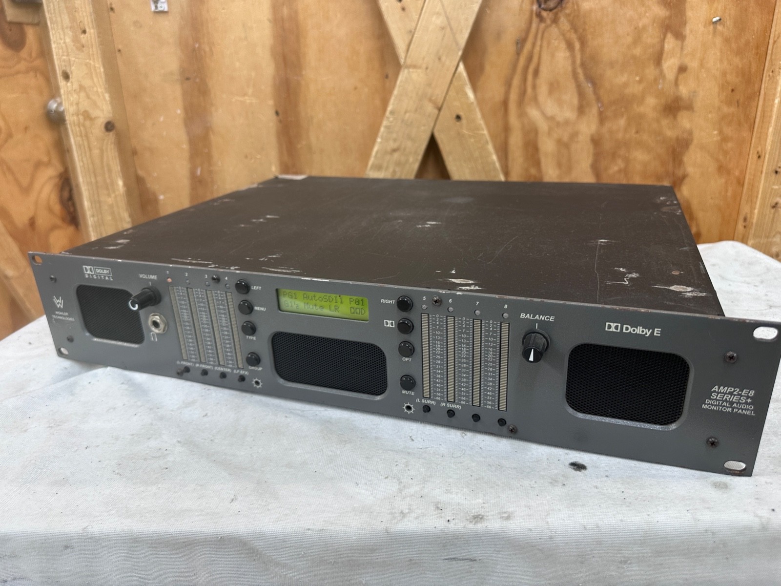 Wohler AMP2-E8 Series+ 8Ch Digital Audio Monitor Panel - ONE