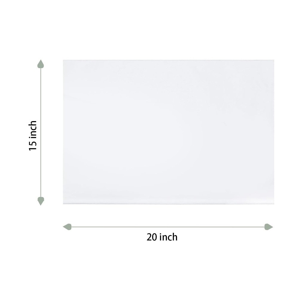 500-2500 Sheets White Tissue Paper 15\'\'x20\'\' Packing Wrapping Cushioning Voill