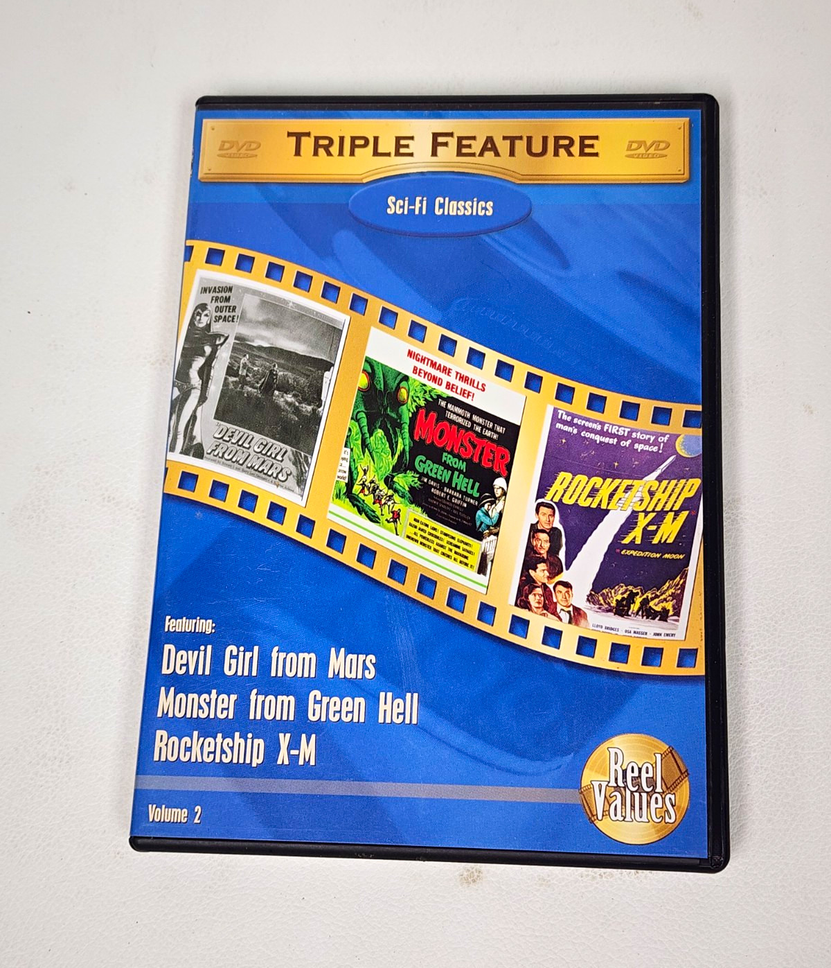 Triple Feature: Sci-Fi Classics Vol 2 DVD Black & White NR Navarre Triple Feature: Sci-Fi Classics Vol 2 DVD Black & White NR Navarre