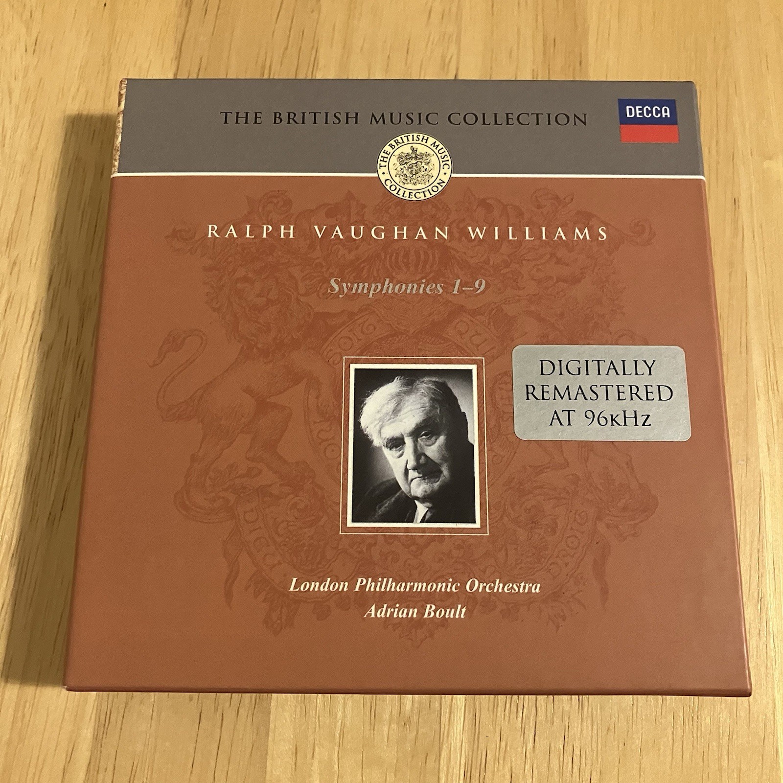Vaughan Williams, R. : Vaughan Williams: Symphonies 1-9 (Lpo / 5 CD Set