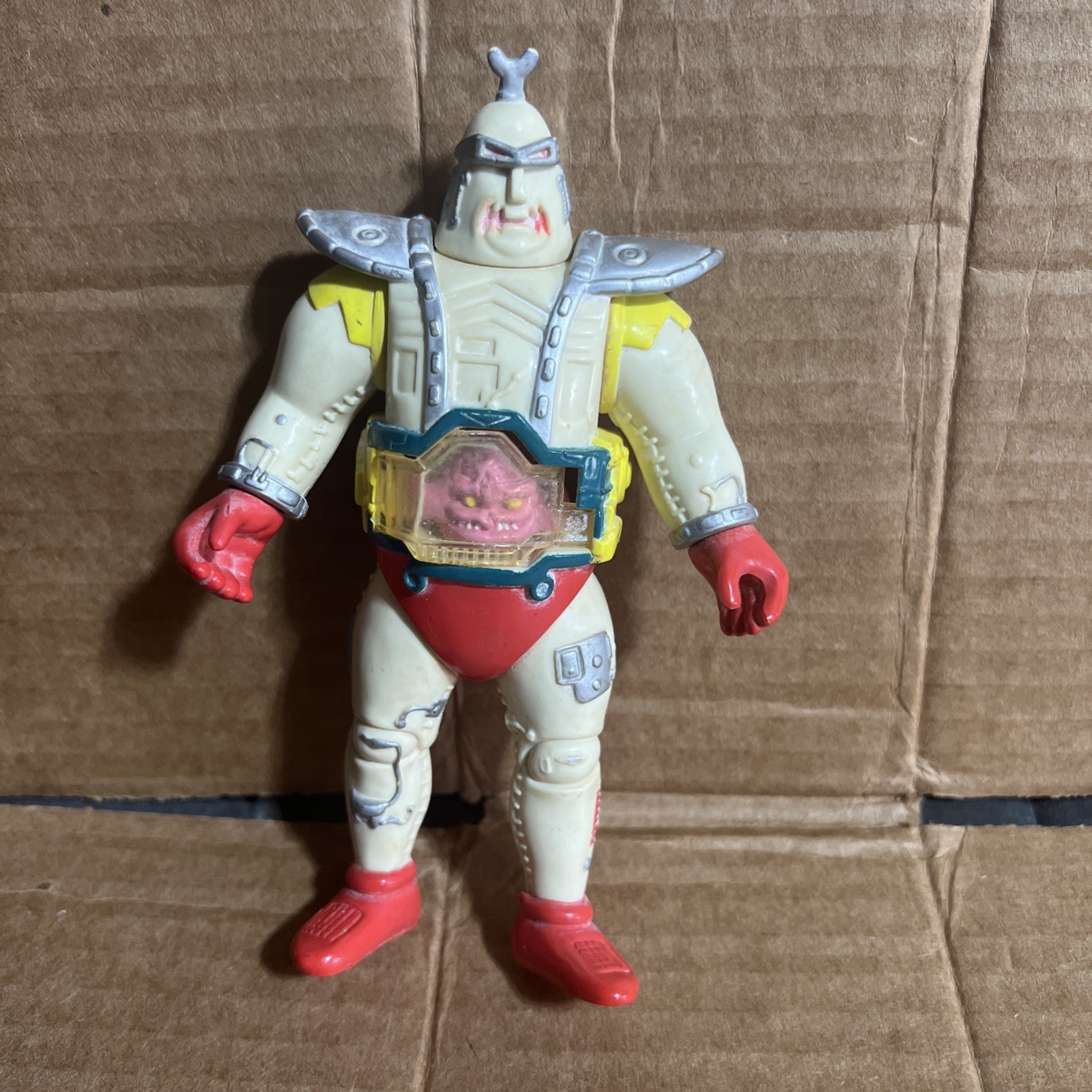 Vintage Playmates 1994 TMNT Krang’s Android Body With Brain 5\