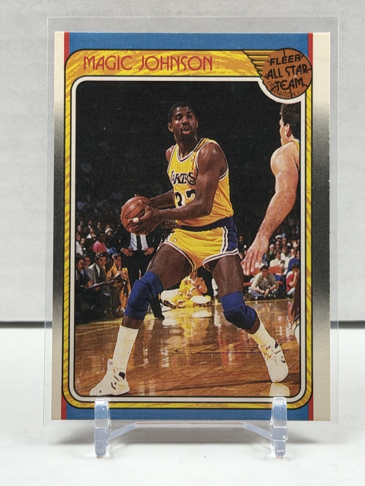 1988-89 Fleer - Fleer All Star Team Magic Johnson #123