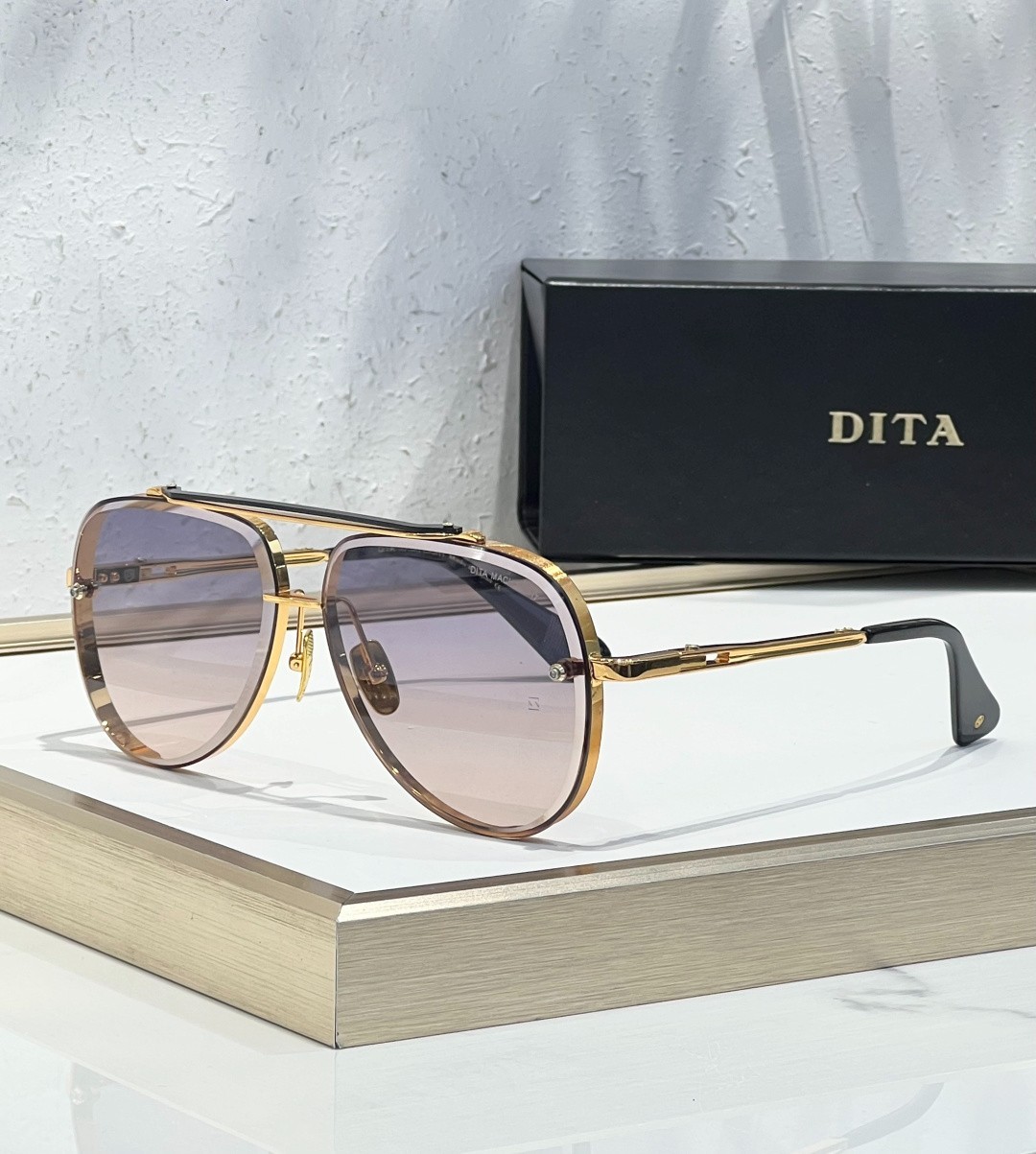 DITA  Style Unisex Sunglasses - MODEL：MACH EIGHT - SIZE:60-16-145 - NEW