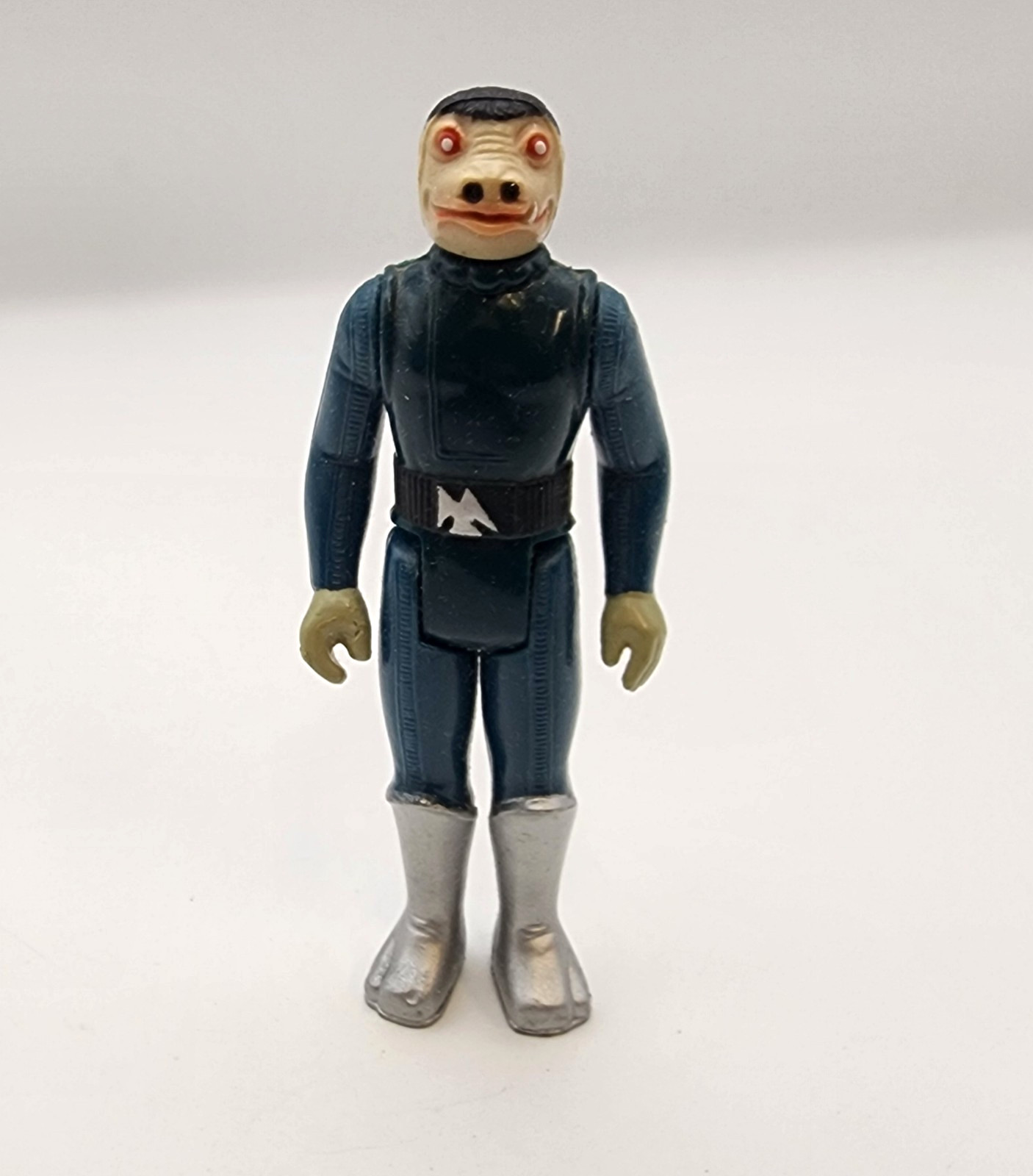Vintage 1978 Kenner Star Wars Blue Snaggletooth Toe Dent Hong Kong No Blaster