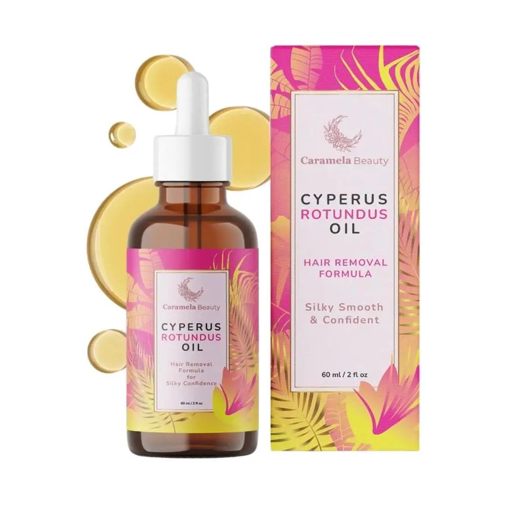 1-5PCS Cyperus Rotundus Oil - 60ml Natural Cyperus Rotundus Oil For Hair Removal