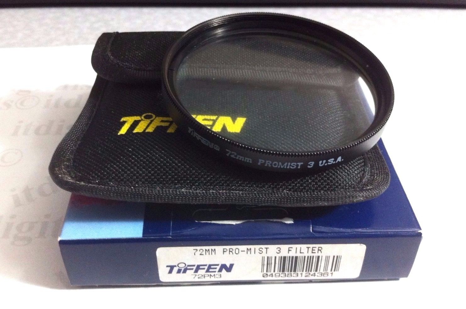 72mm TIFFEN 72PM3 Pro-Mist 3 Filter Lens Filter OEM Genuine USA 72 mm New