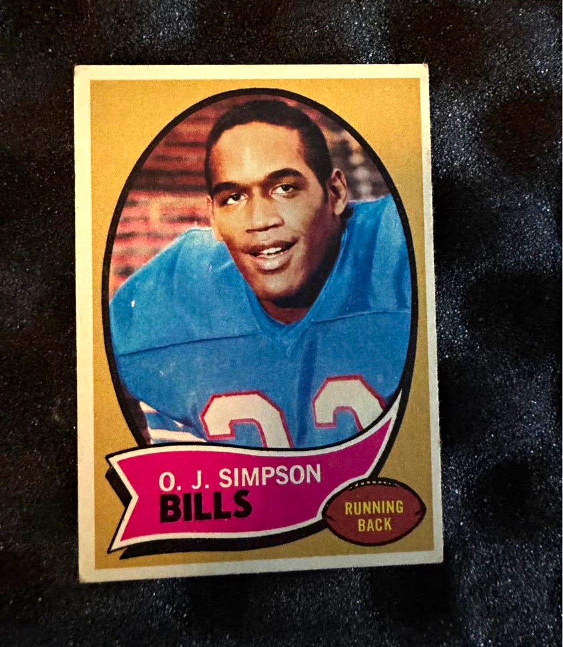 TOPPS 1969 Topps O. J. Simpson #90 Buffalo Bills NFL Football Base Set TOPPS 1969 Topps O. J. Simpson #90 Buffalo Bills NFL Football Base Set
