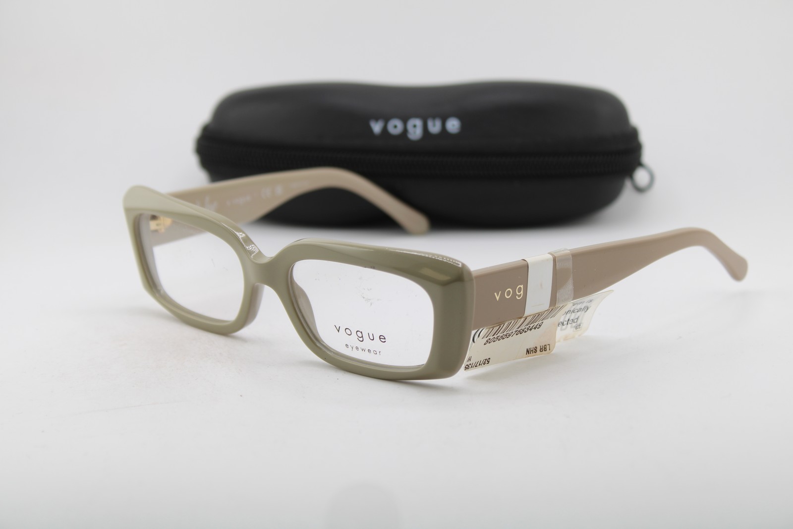 NEW HAILEY X VOGUE VO 5441 3006 GREY GOLD AUTHENTIC EYEGLASSES 52-17